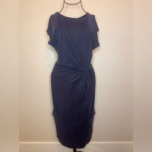 Elegant Navy Blue Dress